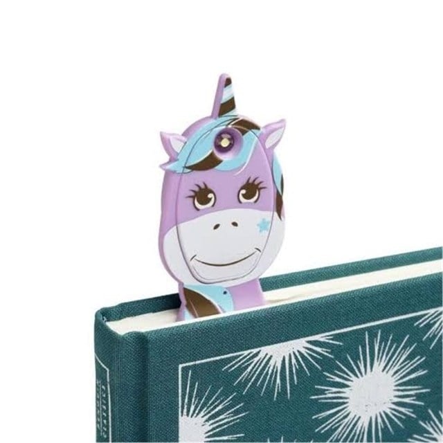 Flexilight-Pals Unicorn Purple - Arkadaşlar Esnek Okuma Lambası Unicorn Mor-Kitap Okuma Lambası-3-fleurdirect.live