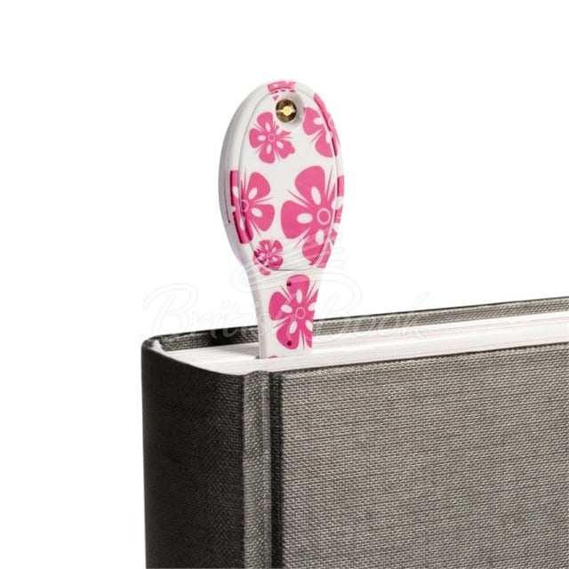 Flexilight-Pink Flower - Esnek Okuma Lambası Pembe Çiçek-Kitap Okuma Lambası-3-fleurdirect.live
