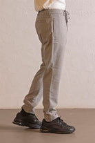 GMG Firenze-Beli Lastikli çıtçıtlı Jogger Erkek Pantolon-JOGGER-2-fleurdirect.live