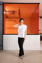GMG Firenze-Bisiklet Yaka Logo Detaylı Kolsuz T-Shirt-T-Shirts-2-fleurdirect.live