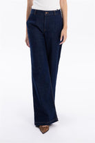GMG Firenze-Yüksek Bel Wide Leg Bol Paça Denim Kadın Jean Pantolon-//Özel Fi̇yatlar-4-fleurdirect.live