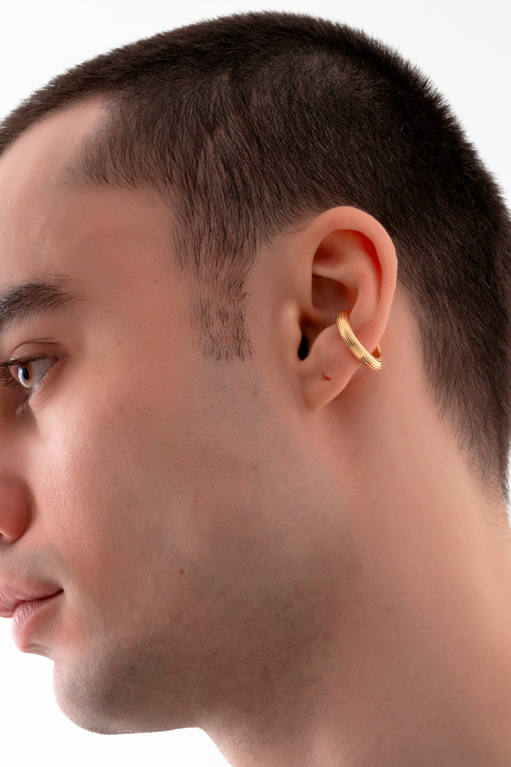 Gal İstanbul-Big Cult Earcuff Gold-Küpe-2-fleurdirect.live