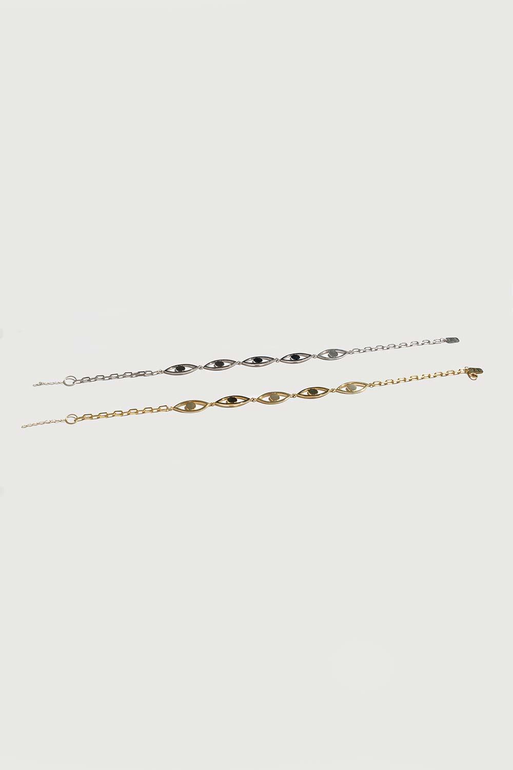 Gal İstanbul-Eye Choker Gold-Kolye-2-fleurdirect.live