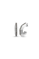 Gal İstanbul-Nova Küpe Silver x Black-Küpe-1-fleurdirect.live