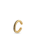 Gal İstanbul-Tiny Earcuff Gold x Black-Küpe-1-fleurdirect.live