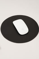 Gard And Co-1. Sınıf Hakiki Deri Mouse Pad Yuvarlak-Mouse Pad-2-fleurdirect.live