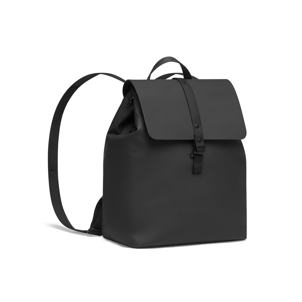 Gaston Luga-Gaston Luga Dash Bucket Laptop Bölmeli Sırt çantası 11"/13" Siyah-Sırt Çantası-2-fleurdirect.live