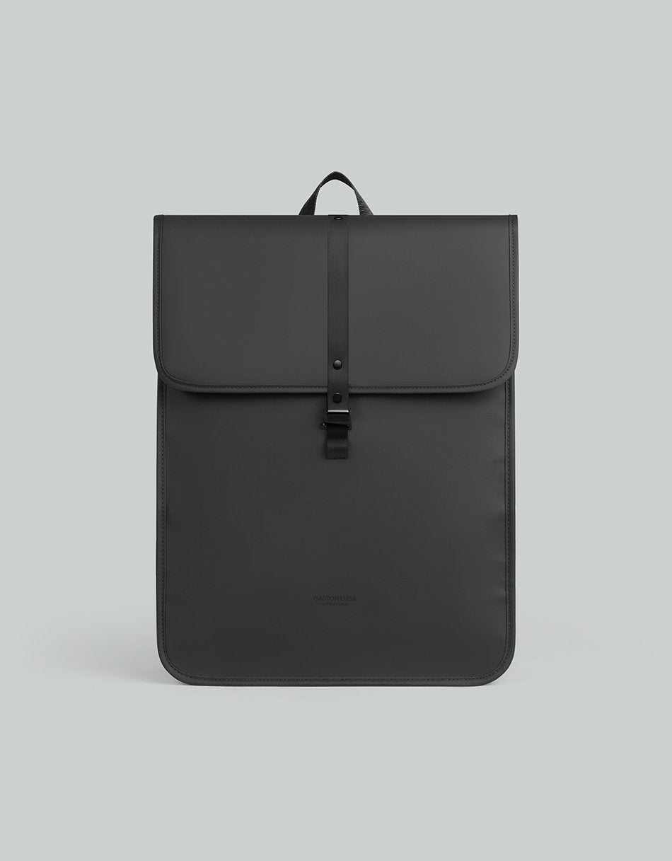 Gaston Luga-Gaston Luga Dash Laptop Bölmeli Sırt çantası 16 Inch Siyah-Sırt Çantası-2-fleurdirect.live