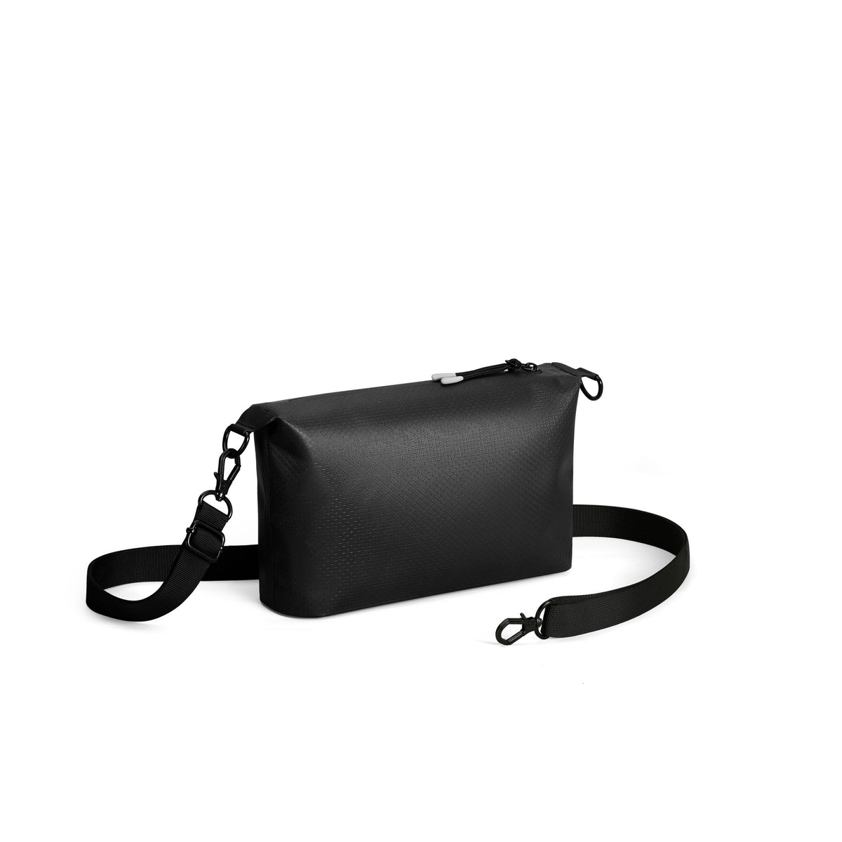 Gaston Luga-Gaston Luga Lightweight Duo Seal Crossbody Omuz çantası Black-Omuz Çantası-3-fleurdirect.live