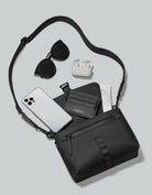 Gaston Luga-Gaston Luga Spläsh Crossbody Bag Black-El Çantası-3-fleurdirect.live
