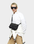 Gaston Luga-Gaston Luga Spläsh Crossbody Bag Black-El Çantası-6-fleurdirect.live