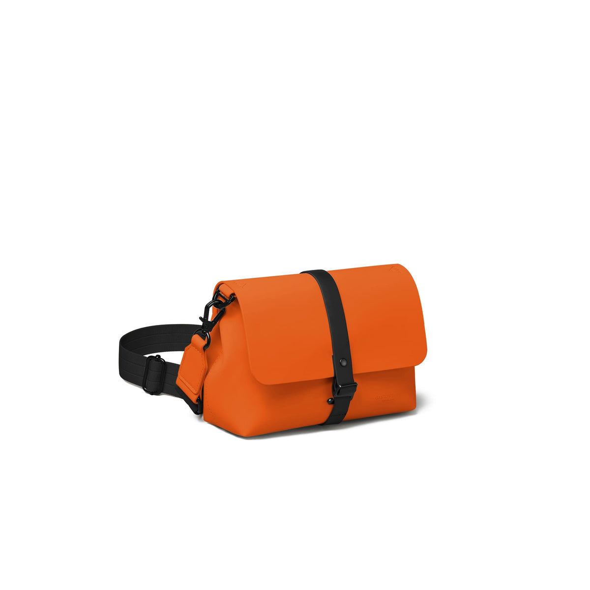 Gaston Luga-Gaston Luga Spläsh Crossbody Bag Orange Flame-El Çantası-1-fleurdirect.live