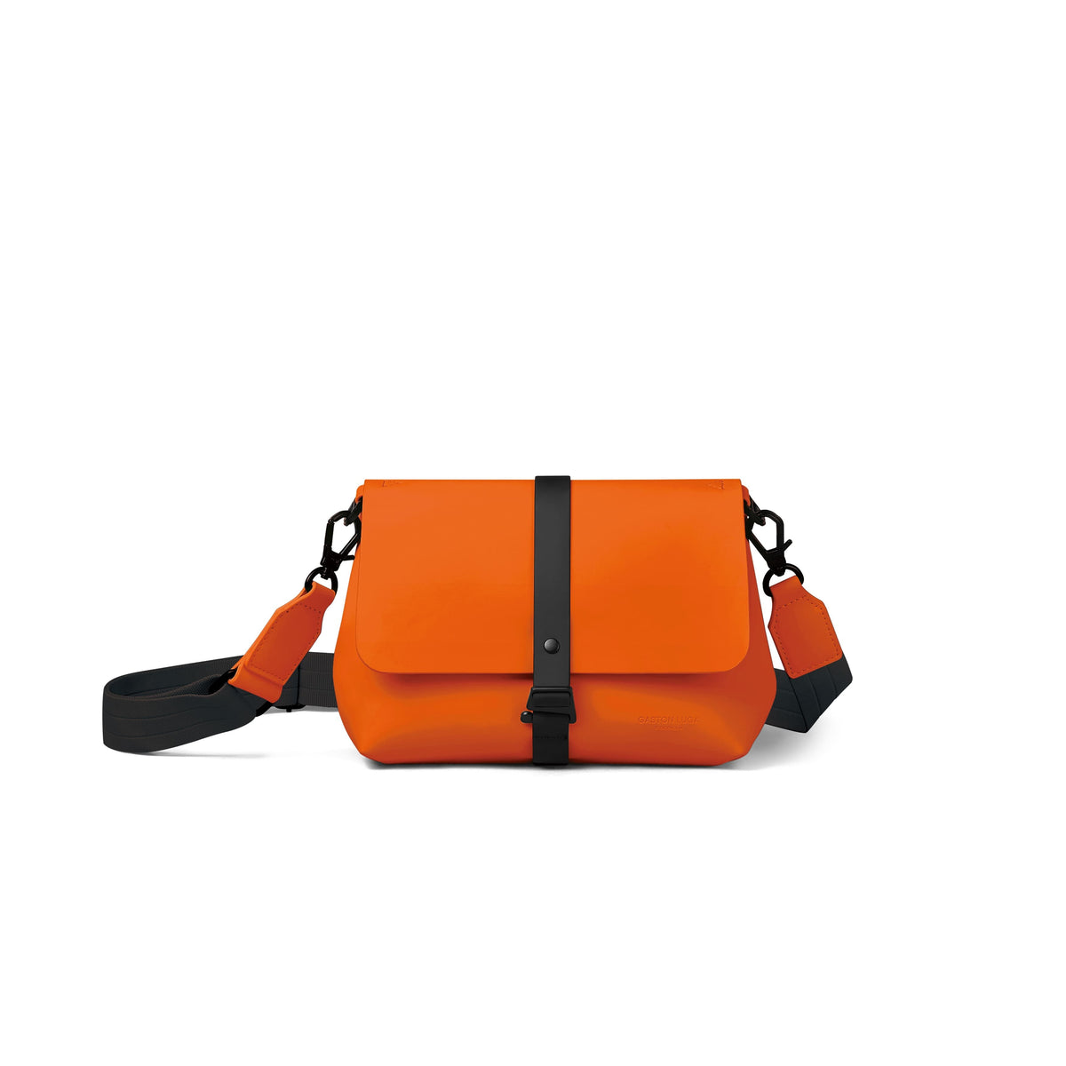 Gaston Luga-Gaston Luga Spläsh Crossbody Bag Orange Flame-El Çantası-2-fleurdirect.live