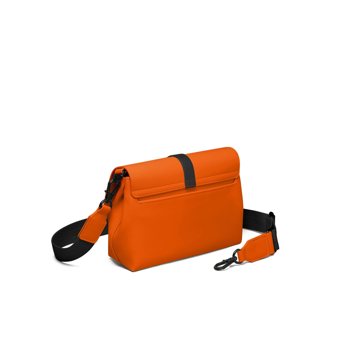 Gaston Luga-Gaston Luga Spläsh Crossbody Bag Orange Flame-El Çantası-3-fleurdirect.live
