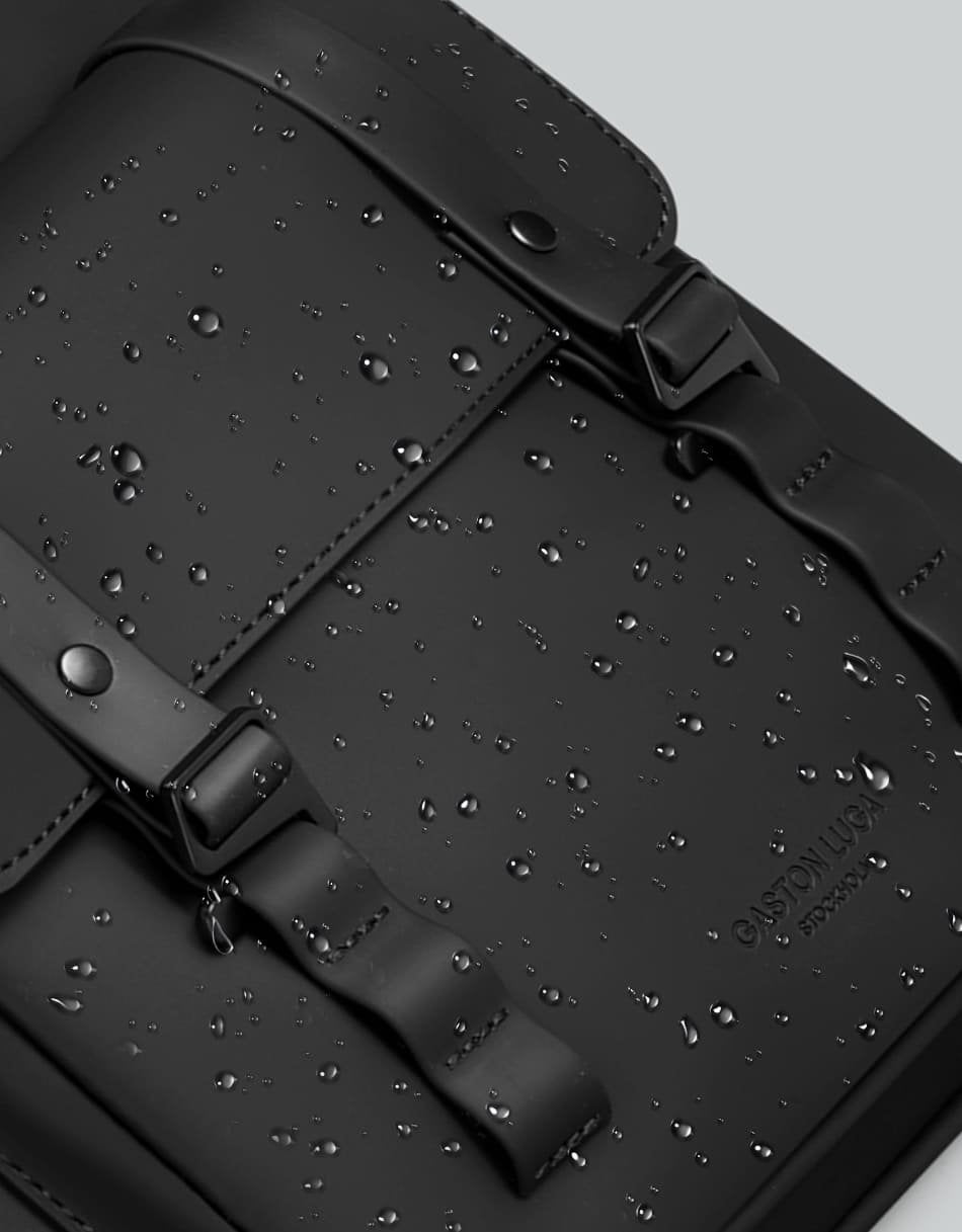 Gaston Luga-Gaston Luga Spläsh Org. Backpack 15" Sırt çantası Black-Sırt Çantası-5-fleurdirect.live