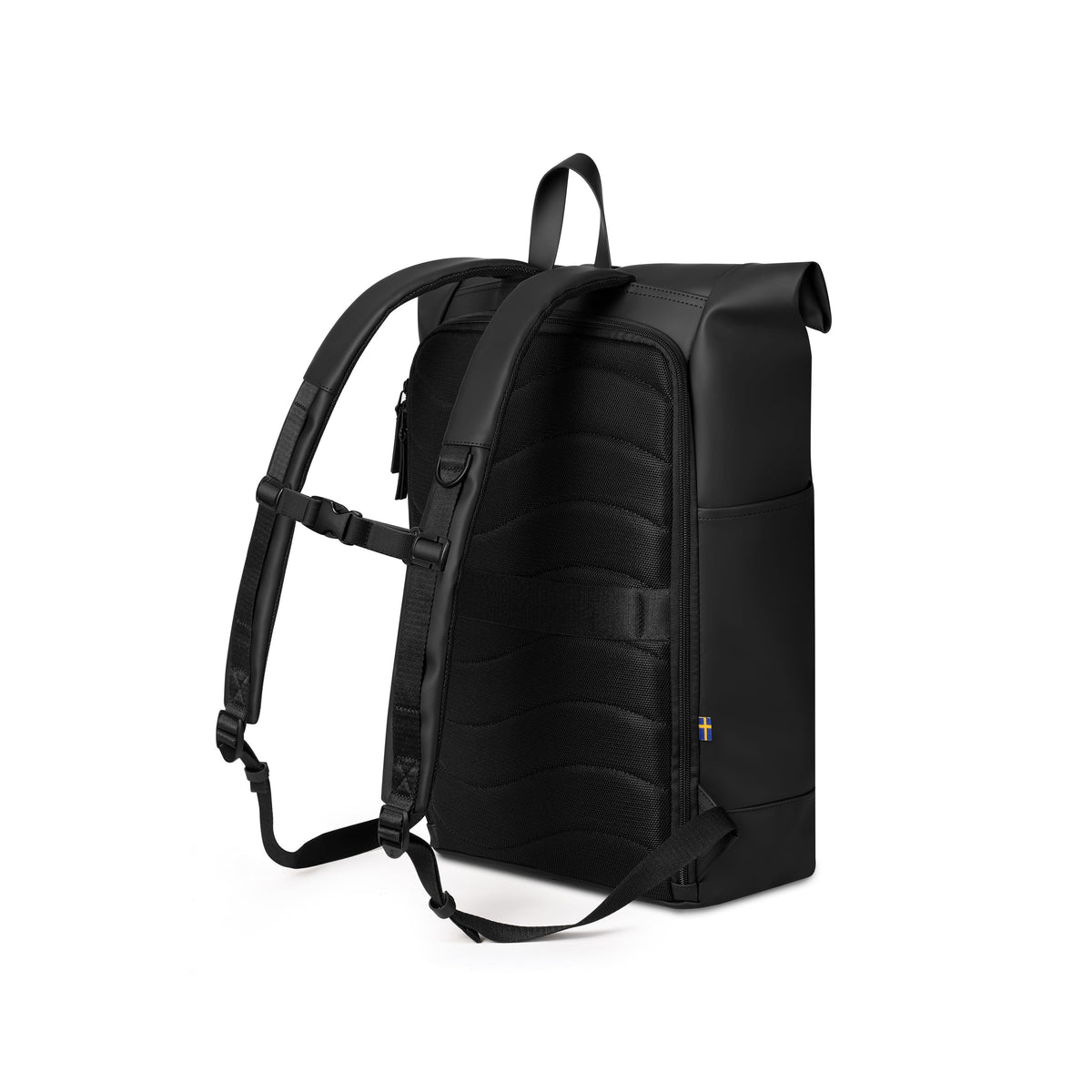 Gaston Luga-Gaston Luga Spläsh Rolltop 16" Sırt çantası Black-Sırt Çantası-2-fleurdirect.live