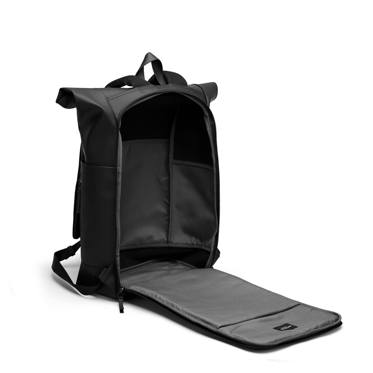 Gaston Luga-Gaston Luga Spläsh Rolltop 16" Sırt çantası Black-Sırt Çantası-3-fleurdirect.live