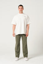 Gennaro-Carpenter Pants - Haki-Kot Pantolon-3-fleurdirect.live