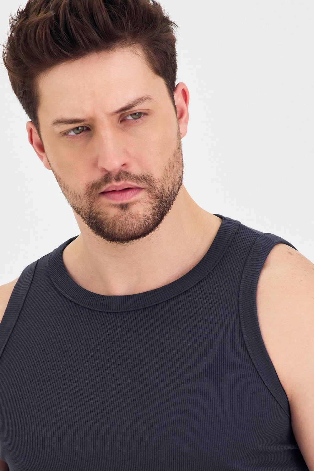 Gennaro-Ribbed Tank Top Atlet-Atlet-4-fleurdirect.live