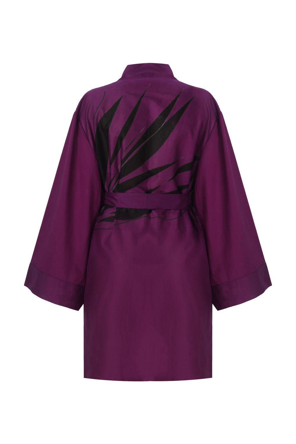 Geomi-Floral Kimono - Fuşya-Kimono-2-fleurdirect.live