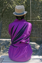 Geomi-Floral Kimono - Fuşya-Kimono-3-fleurdirect.live