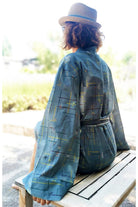 Geomi-Japan Dreaming Kimono - Su Yesili-Kimono-3-fleurdirect.live