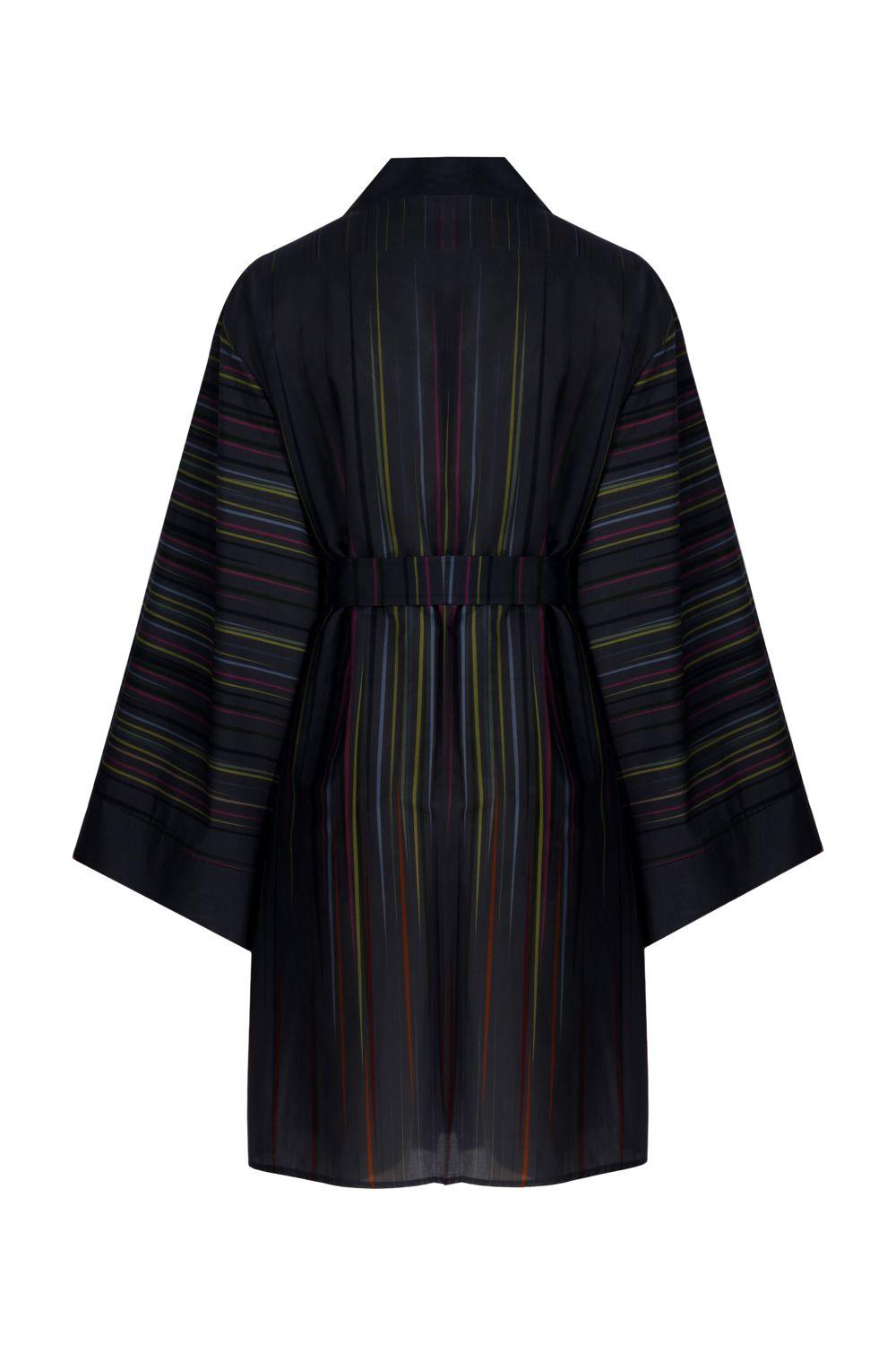 Geomi-Rainbow Kimono - Lacivert-Kimono-4-fleurdirect.live