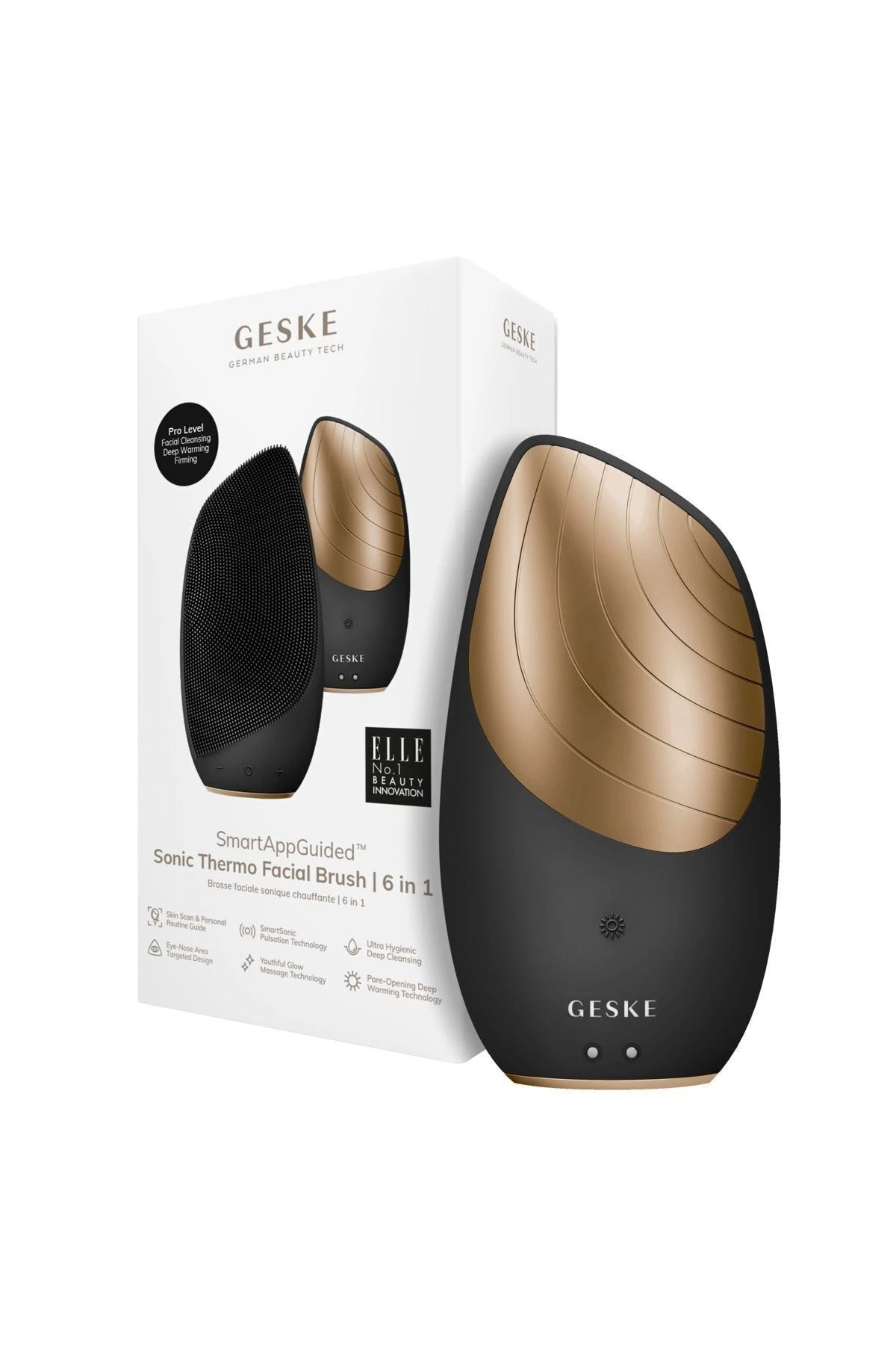 Geske-Titreşimli Yüz Temizleme Ve Isılı Masaj Cihazı | Sonic Thermo Facial Brush-Cilt Bakım Aletleri-20-fleurdirect.live
