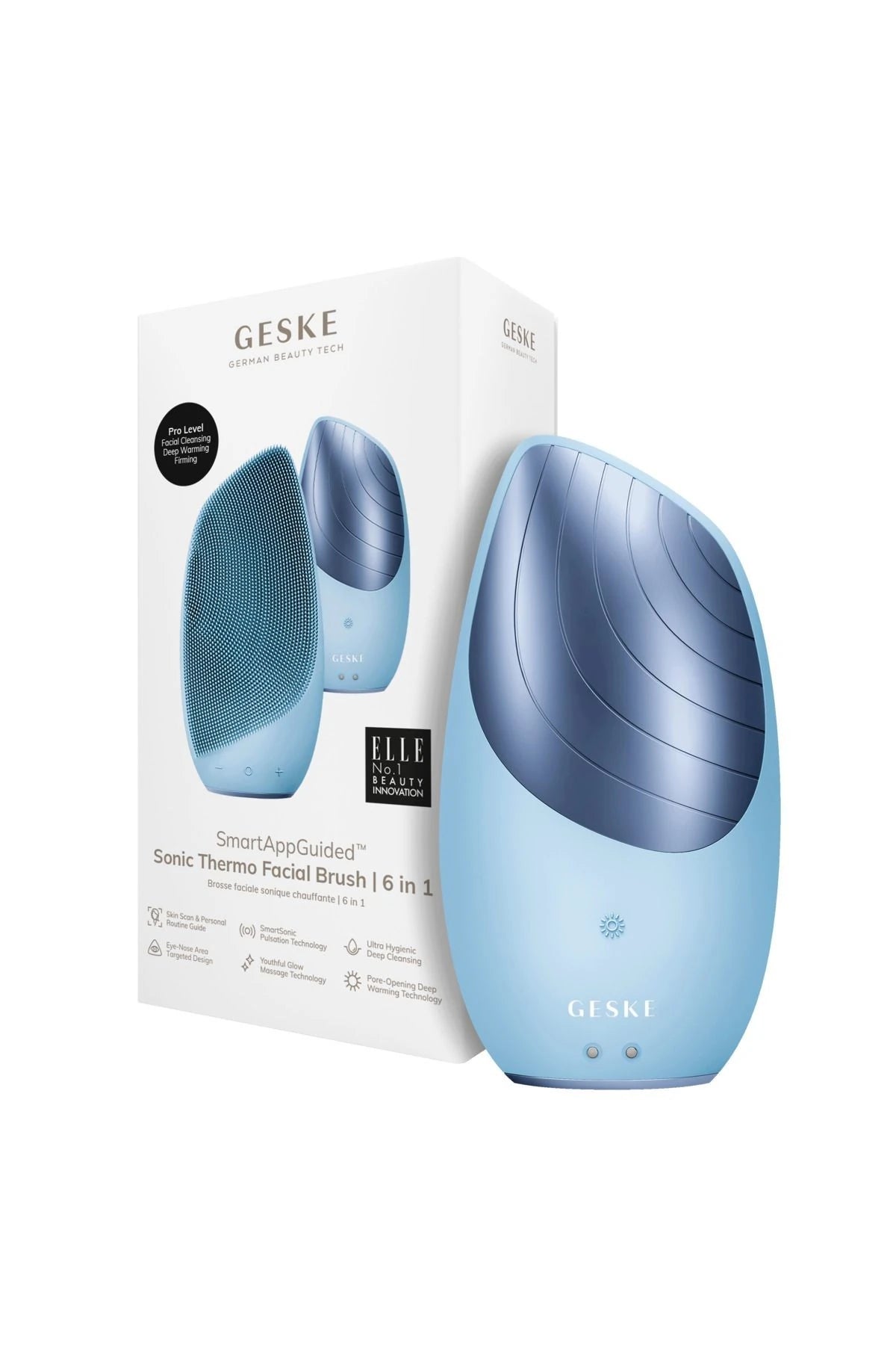 Geske-Titreşimli Yüz Temizleme Ve Isılı Masaj Cihazı | Sonic Thermo Facial Brush-Cilt Bakım Aletleri-29-fleurdirect.live