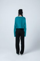 Gruff-Green Crop-Sweatshirts & Hoodies-5-fleurdirect.live