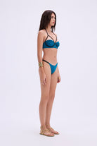 Haracci-Amazon Bandeau Bikini Petrol Mavisi-Bikini & Mayo-4-fleurdirect.live