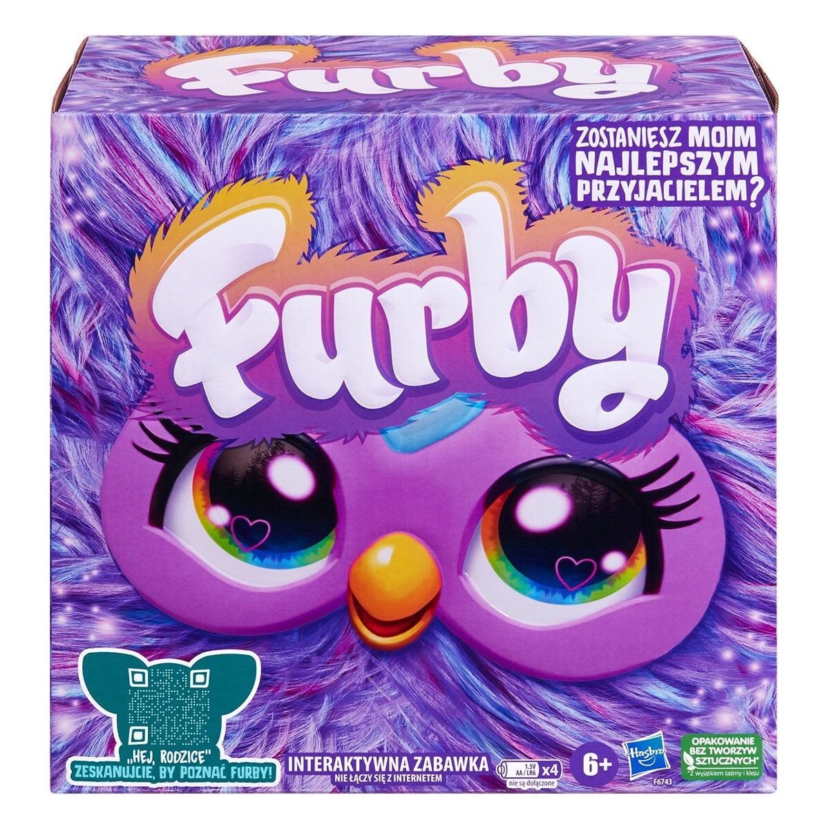 F6743 Furby Mor İNteraktif Peluş