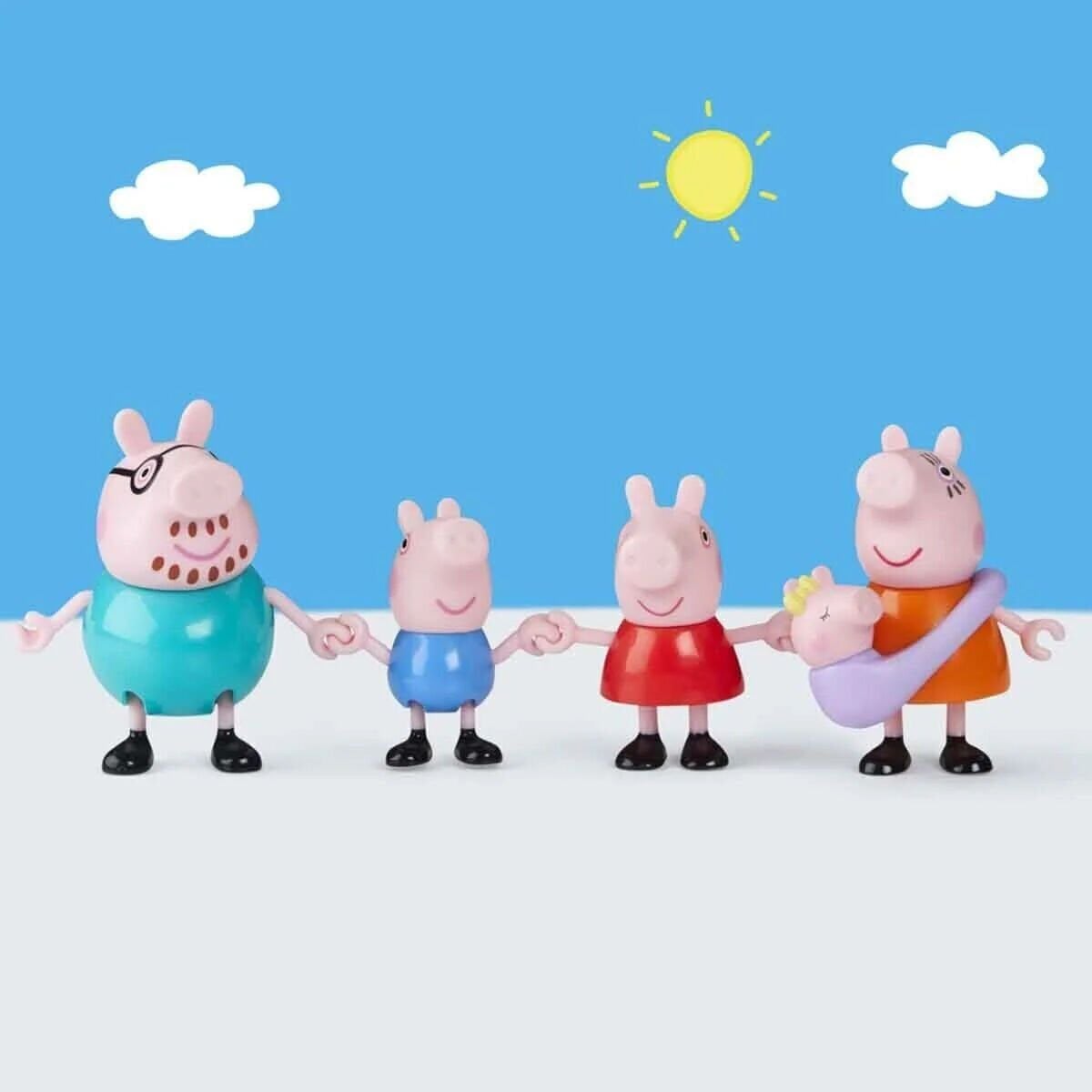 G0506 Peppa Pig Ve Ailesi 5Li Figür Seti +3 Yaş