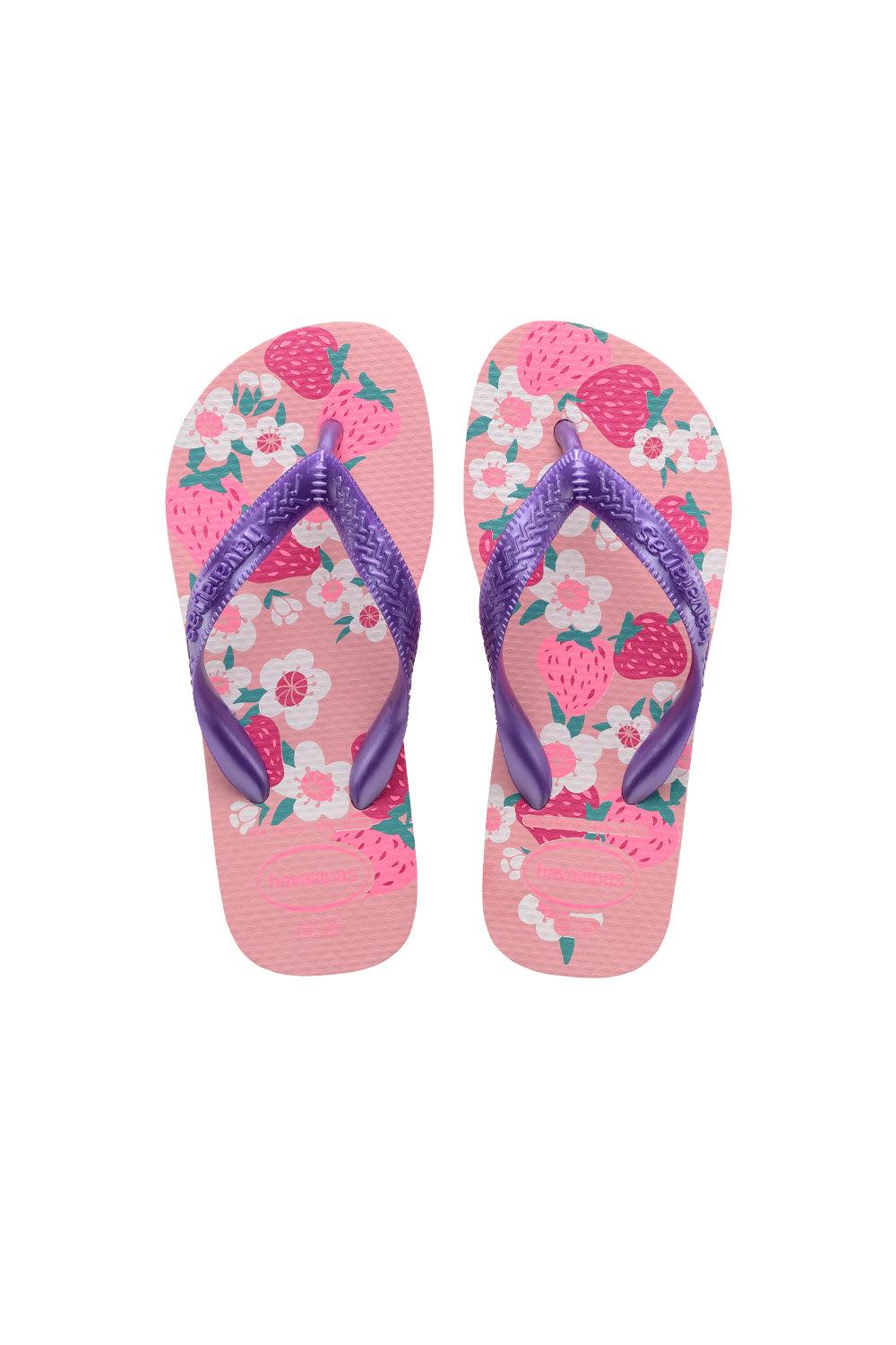 Havaianas-Kids Flores Macaron Pink-Sandalet & Terlik-1-fleurdirect.live