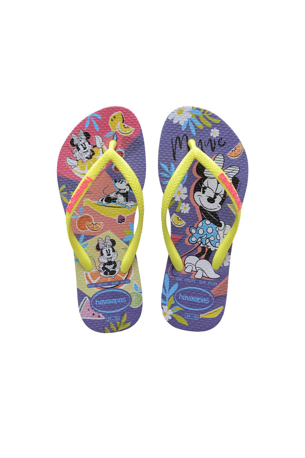 Havaianas-Kids Slim Disney Cool Purple Paisley-Sandalet & Terlik-1-fleurdirect.live
