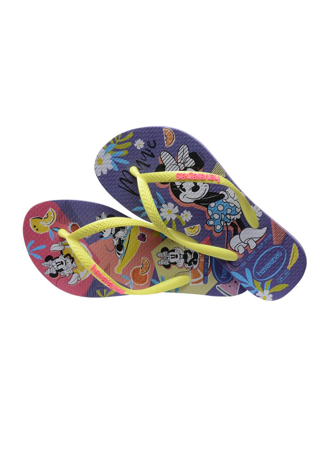 Havaianas-Kids Slim Disney Cool Purple Paisley-Sandalet & Terlik-4-fleurdirect.live