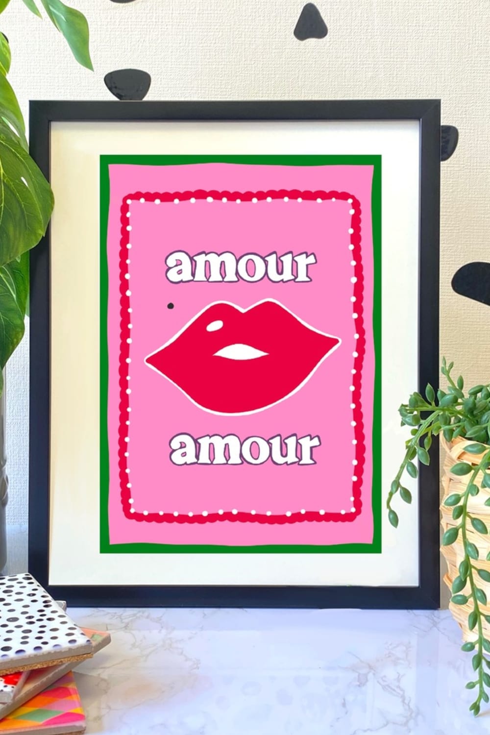 Hello Melody-Amour Baskı-Tablo-1-fleurdirect.live