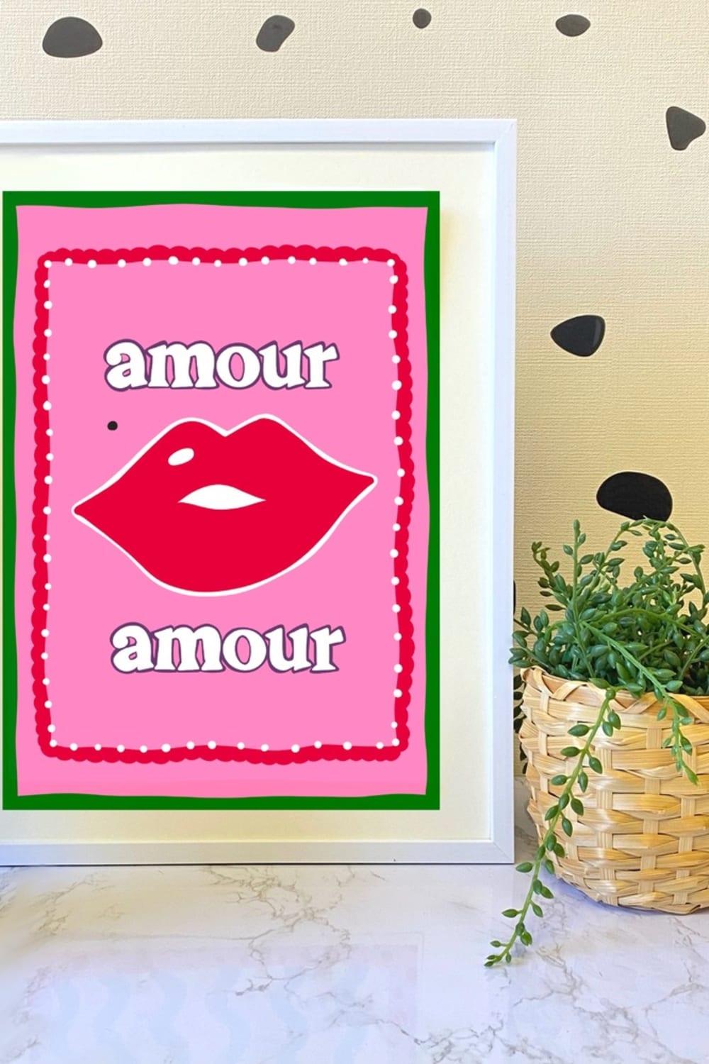 Hello Melody-Amour Baskı-Tablo-4-fleurdirect.live