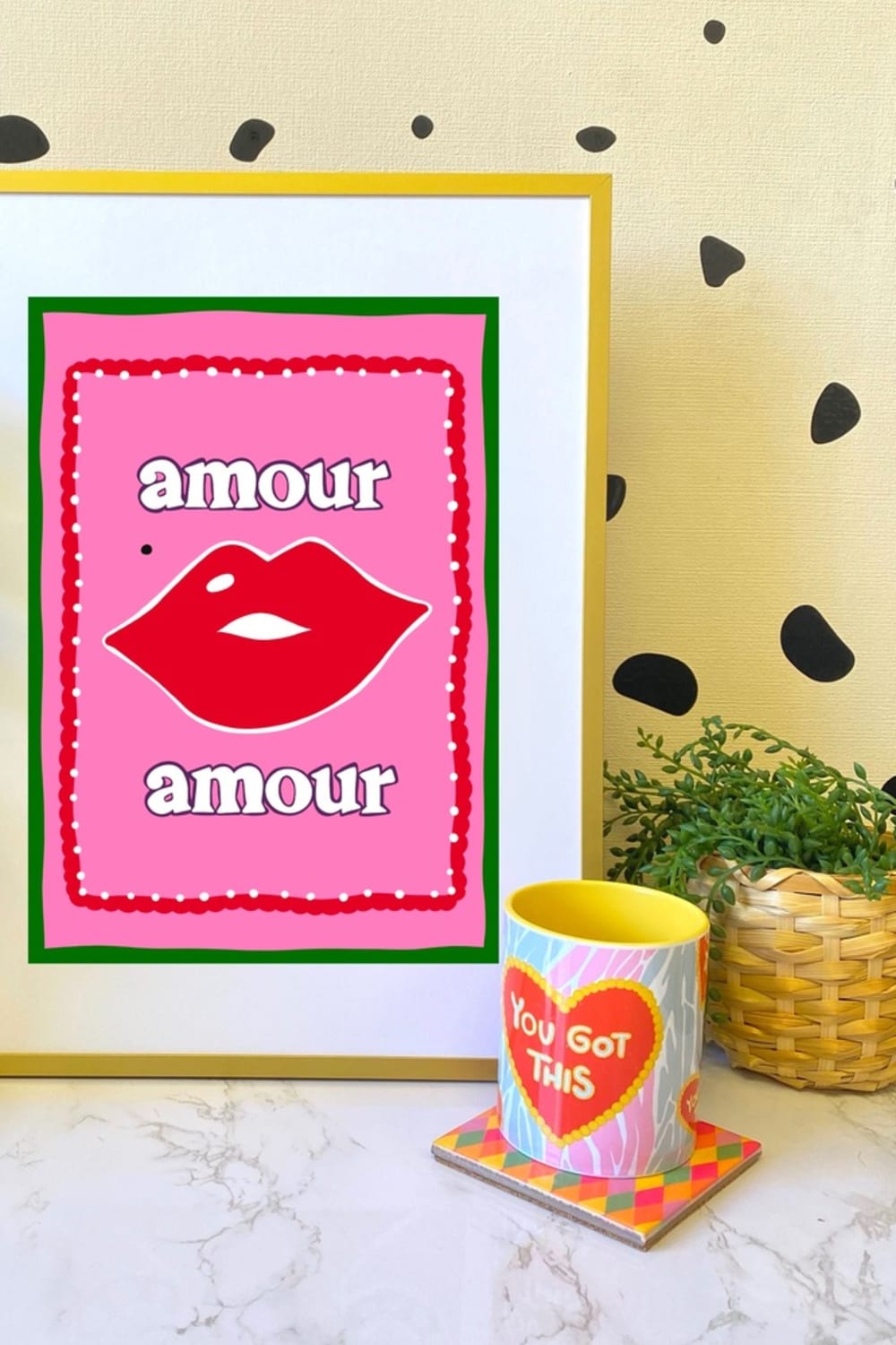 Hello Melody-Amour Baskı-Tablo-5-fleurdirect.live