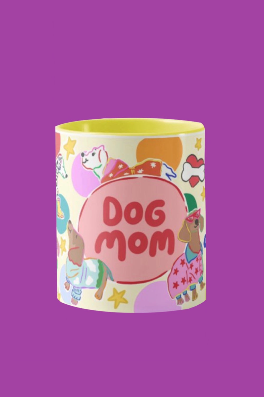 Hello Melody-Dog Mom Kupa-Bardak-1-fleurdirect.live