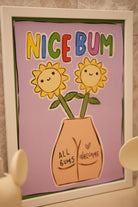 Hello Melody-Nice Bum Baskı-Tablo-4-fleurdirect.live