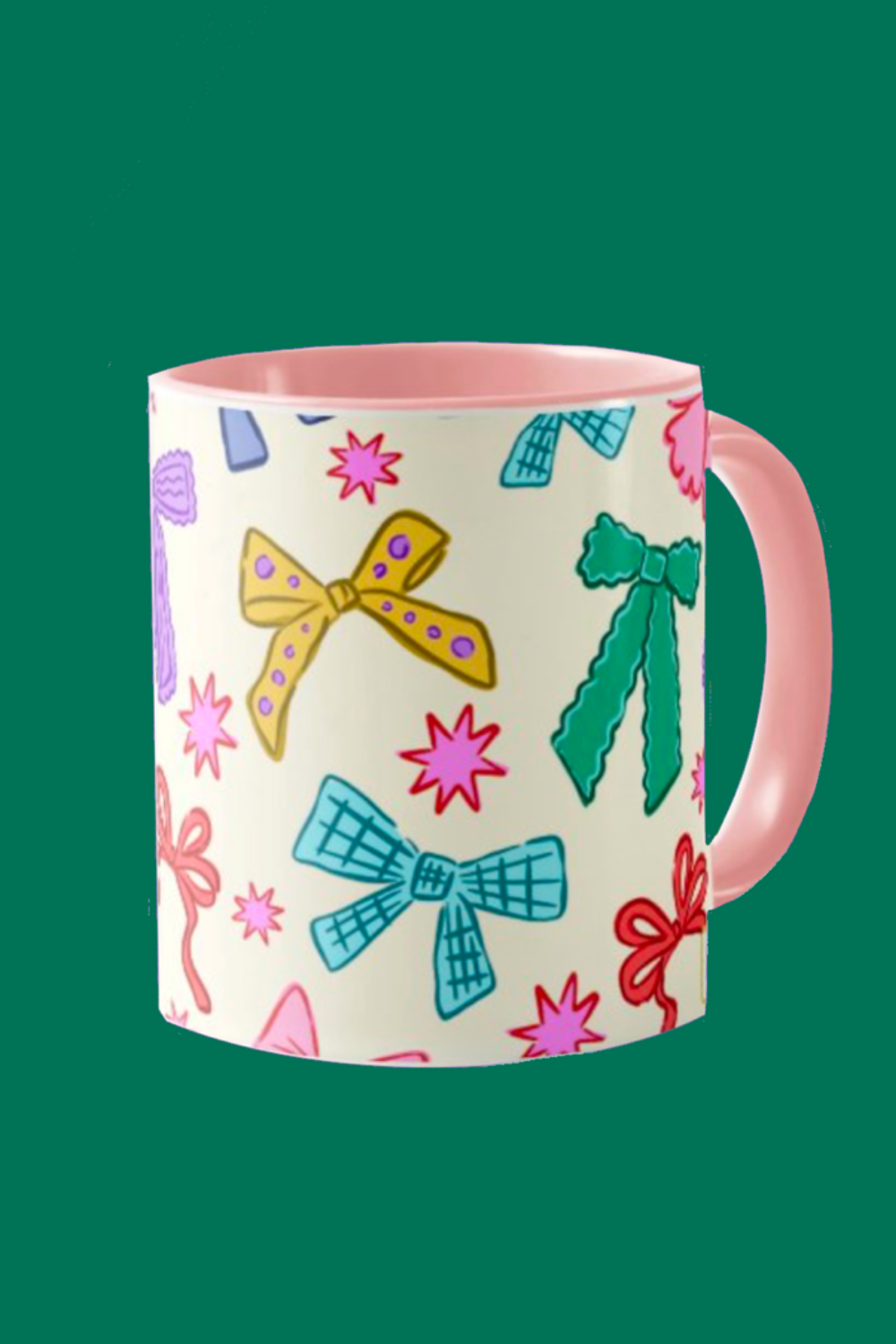 Hello Melody-Ribbons Kupa-Bardak-1-fleurdirect.live