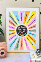Hello Melody-Self-Care Moon Baskı-Tablo-1-fleurdirect.live