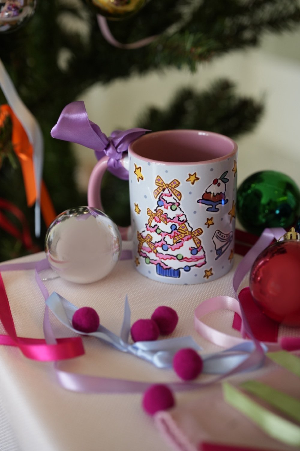 Hello Melody-Xmas Icons Kupa-Bardak-5-fleurdirect.live