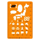 Hobonichi-Hobonichi Accessory Stencil Travel şablon-Test-1-fleurdirect.live