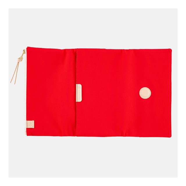 Hobonichi-Techo Weeks Cover Tragen Red Defter Kılıfı-Aksesuar-12-fleurdirect.live