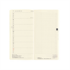 Hobonichi-Hobonichi Techo Weeks Mega B6 Deri Kapak Slim Colors: Rich Purple-Çizgili-11-fleurdirect.live