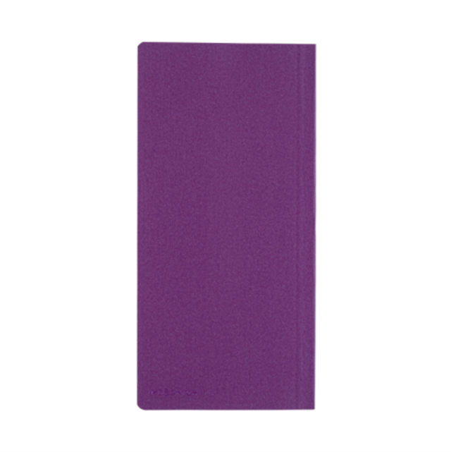 Hobonichi-Hobonichi Techo Weeks Mega B6 Deri Kapak Slim Colors: Rich Purple-Çizgili-2-fleurdirect.live