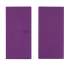 Hobonichi-Hobonichi Techo Weeks Mega B6 Deri Kapak Slim Colors: Rich Purple-Çizgili-3-fleurdirect.live