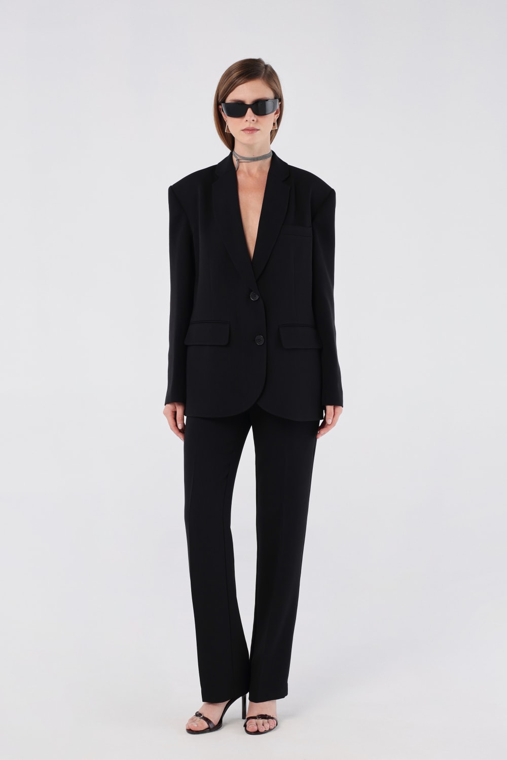 House of IKA-Klasik Kesim Blazer-Ceket-1-fleurdirect.live